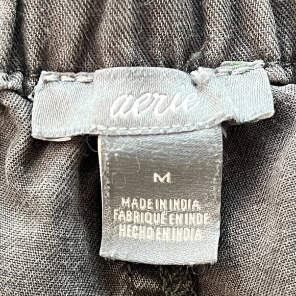 Aerie Boxer Shorts Pajama Lounge Sleep Set / Lot of 2 Grey Black - Picture 8 of 16